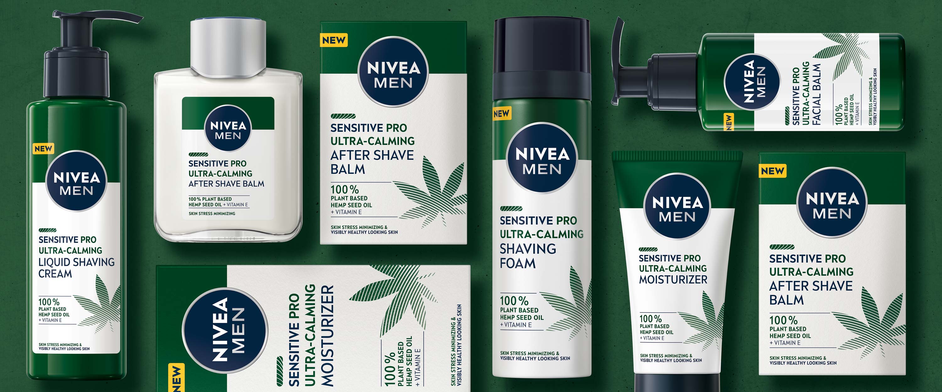 Nivea Men Sensitive Pro Cosmetics Package Design Justbluedesign 9913